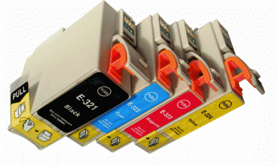 Epson T0321/22/23/24 (Pack of 4). Compatible Ink Cartridges
